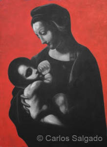 Madonna (d'apres Leonardo)